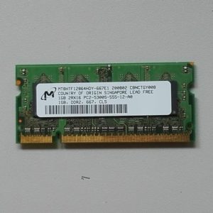 RAM Micron 1GB DDR2 667 PC2
